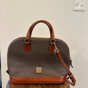 Dooney & Bourke Pebble Zip Zip Satchel